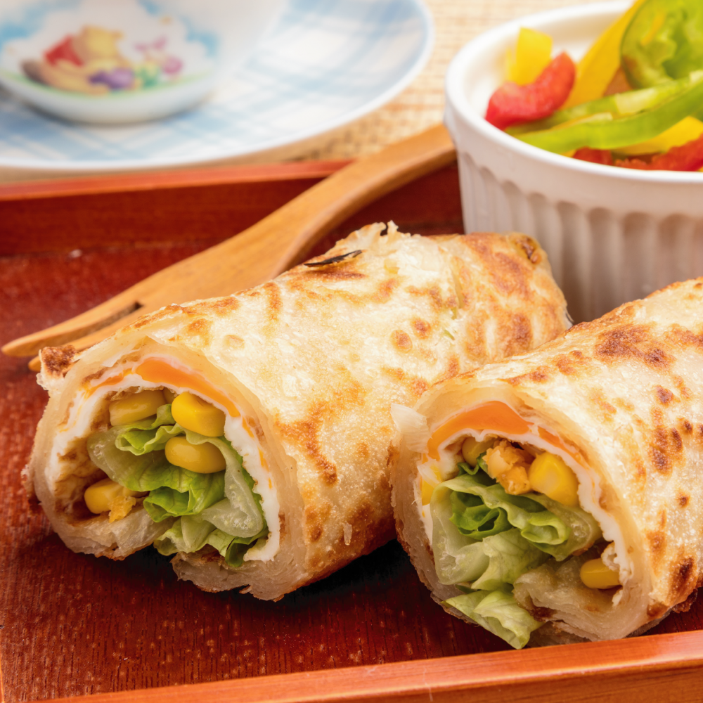 台灣眷村蔥油餅 10塊/包 Spring Onions Pancake 10 pcs/bag