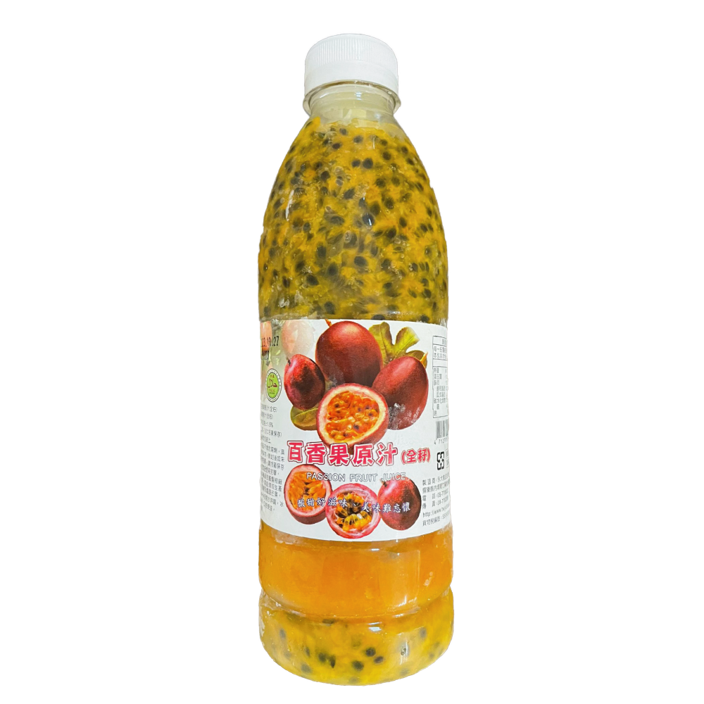 百香果汁 (全籽) 950ml Passion Fruit Juice 950ml