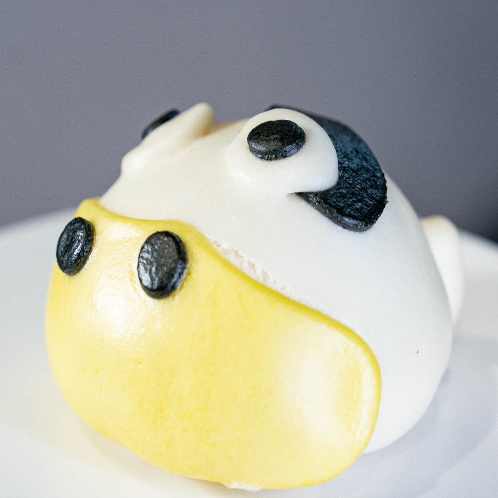 乳牛包 (奶油椰絲) 4個/包 Dairy cow-shaped steamed bun (Creamed Coconut Flakes) 4pcs per bag