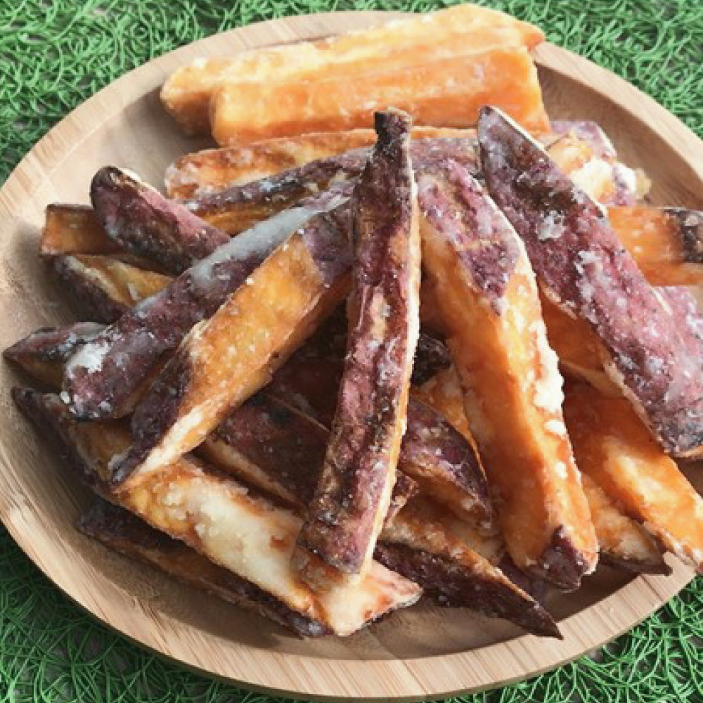 【需訂貨】紫薯地瓜薯條 2kg 【Need to order】Purple Sweet Potato Fries 2kg